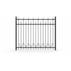 Кованный забор КЗ-49