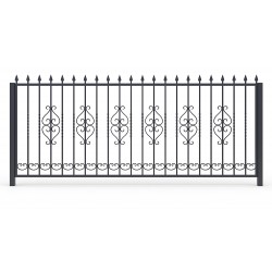 Кованный забор КЗ-85