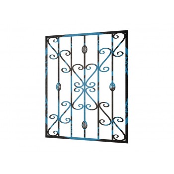 Кованая решетка люкс-6