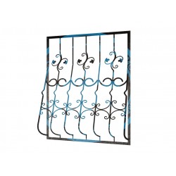 Кованые дутые решетки люкс (26)