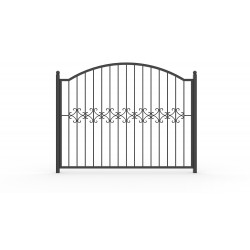 Кованный забор КЗ-22