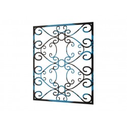 Кованая решетка люкс-19