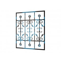 Кованая решетка люкс-1