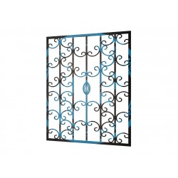 Кованая решетка люкс-2