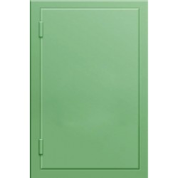 Одностворчатые распашные (зеленые) 